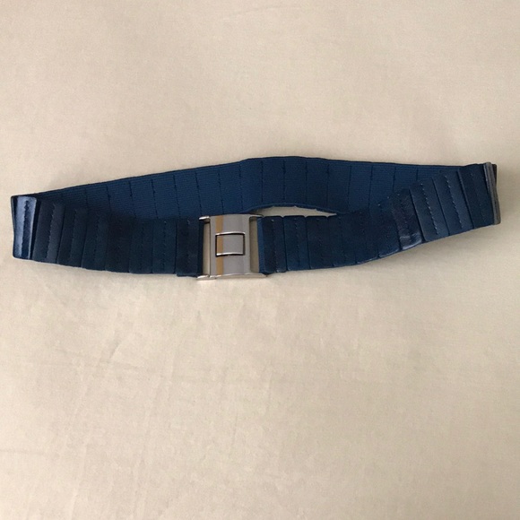 Style & Co Blue Stretchy Belt S - Picture 1 of 10